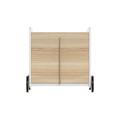 Keezi Kids Toy Box with Wheels - Convenient, spacious storage for childrens toys and clothes.