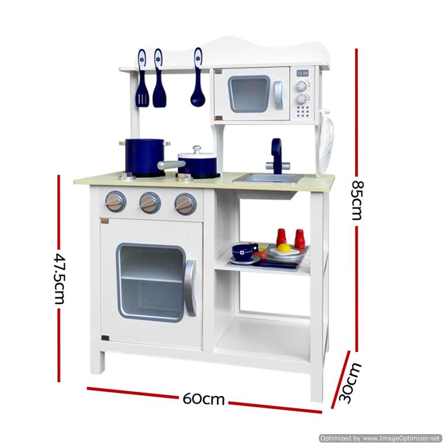 18 Piece Kitchen Play Set White Australia Delivery