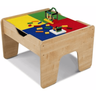 Shop Online Kidkraft Activity Table with Train Set, Blocks & Board