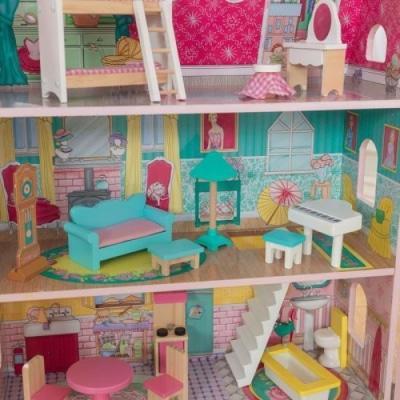KidKraft Abbey Manor - Wooden Doll House Toy for Endless Fun