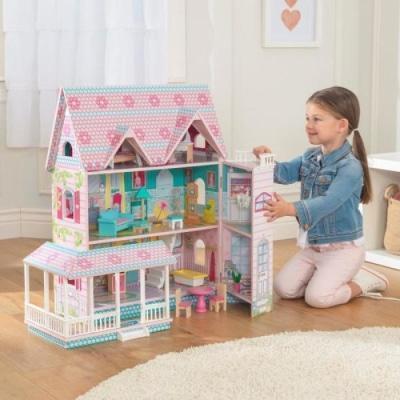 KidKraft Abbey Manor Doll House - Classic Wooden Design