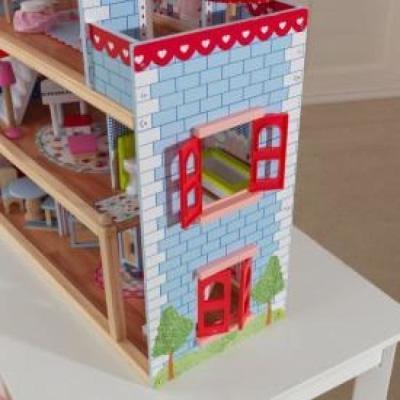 Shop Kids Dollhouse with Furniture - KidKraft