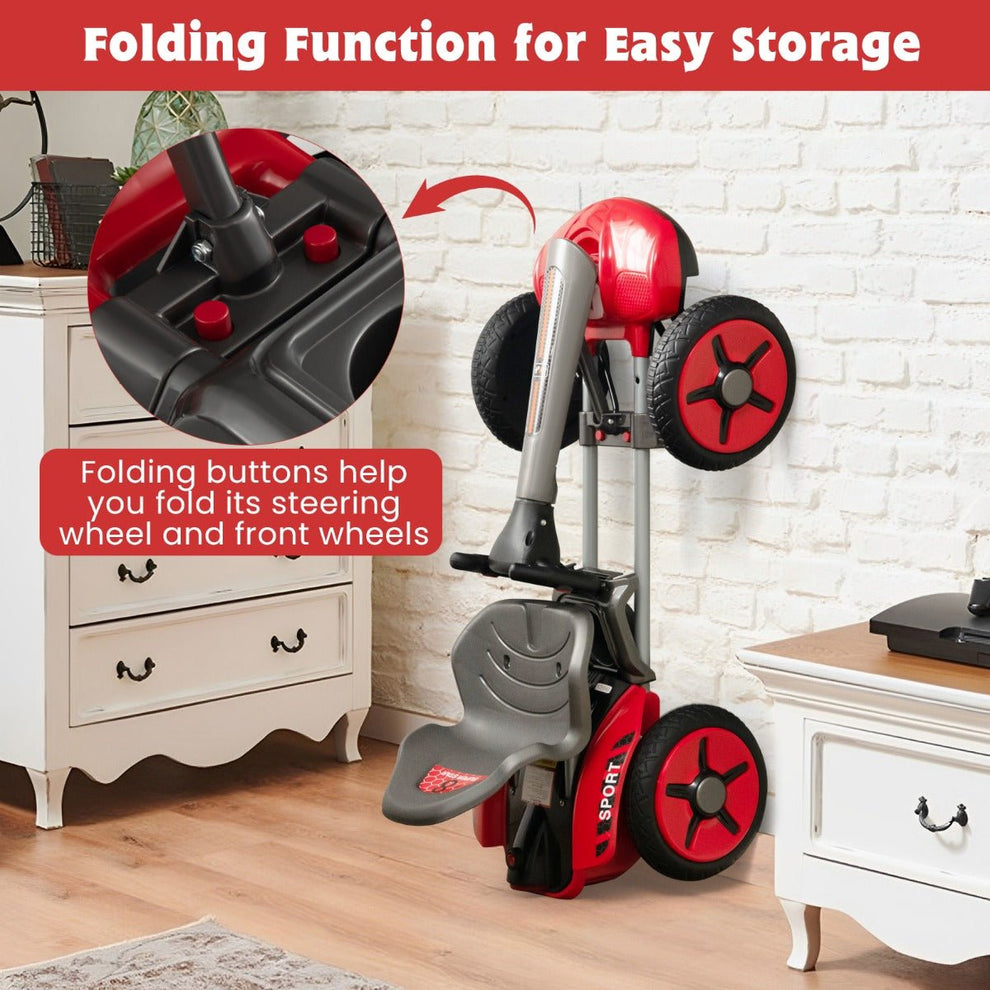 Electric Go Kart for Kids | Foldable, Adjustable, Fun and Safe – Kids ...