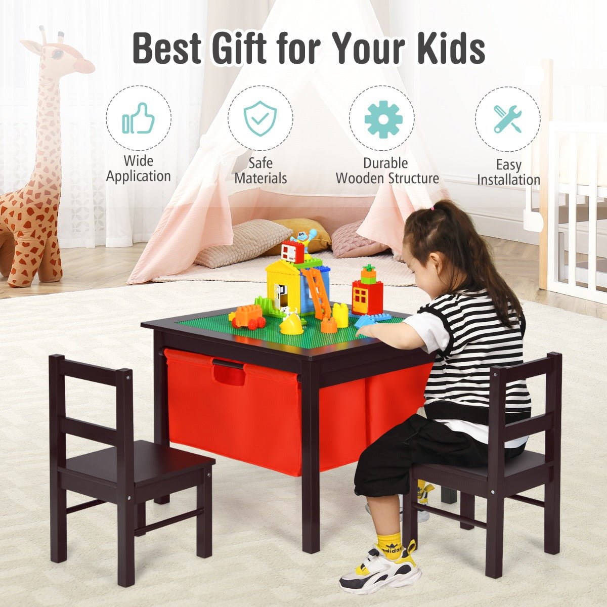 Explore Creativity: Espresso Kids Activity Table at Kids Mega Mart