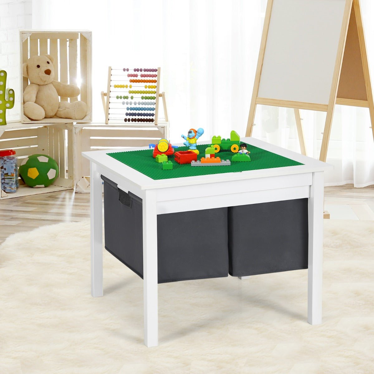 Buy the Ultimate White Kids Activity Table for Creative Playtime