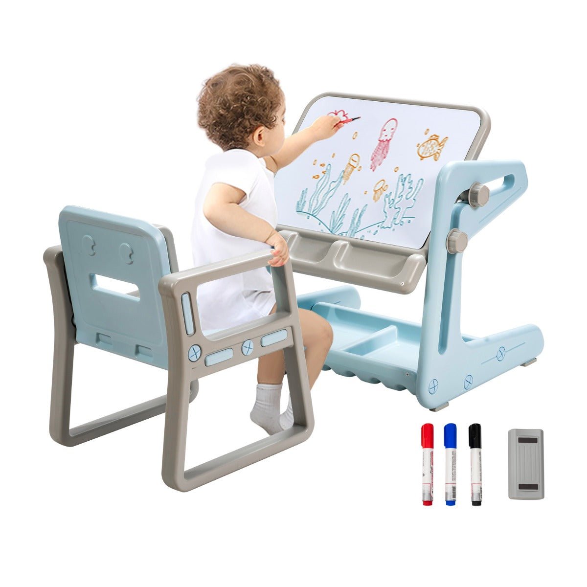 Art Table for Children - Generous Storage to Inspire Artistic Dreams