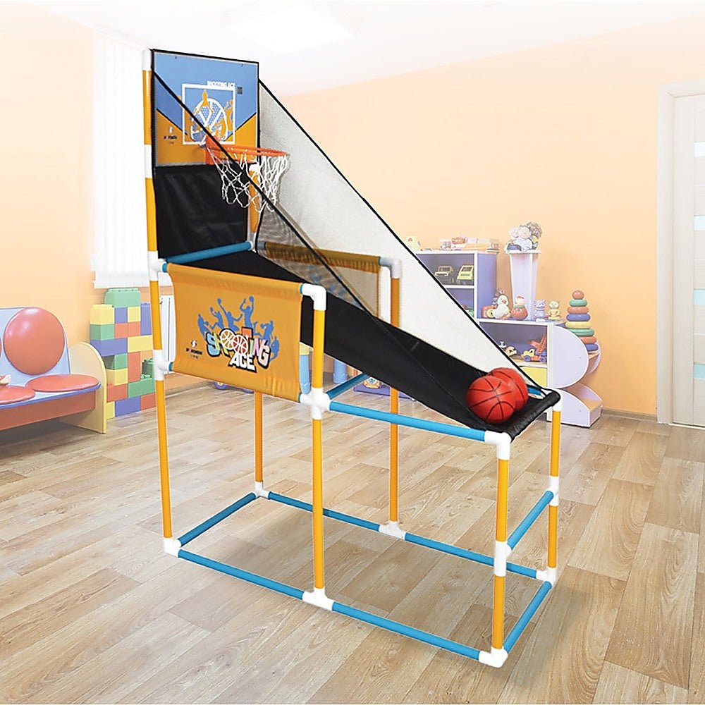 Kids Basketball Hoop Arcade Game for indoor fun perfect for active play at home.