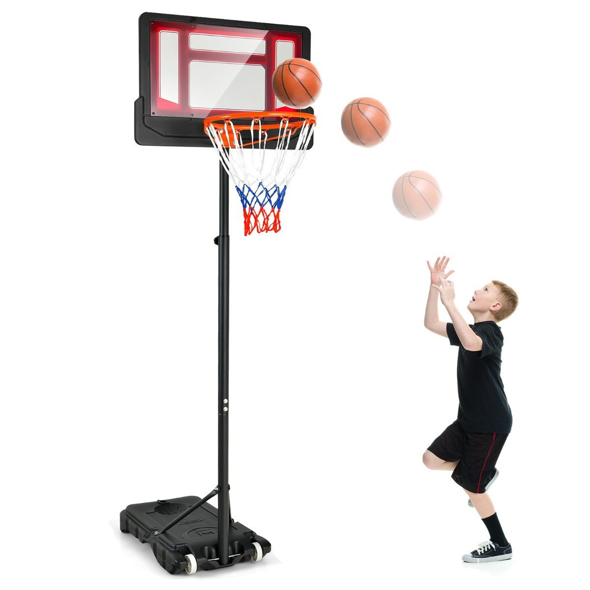 Empower Your Child's Basketball Dreams with Adjustable Hoop