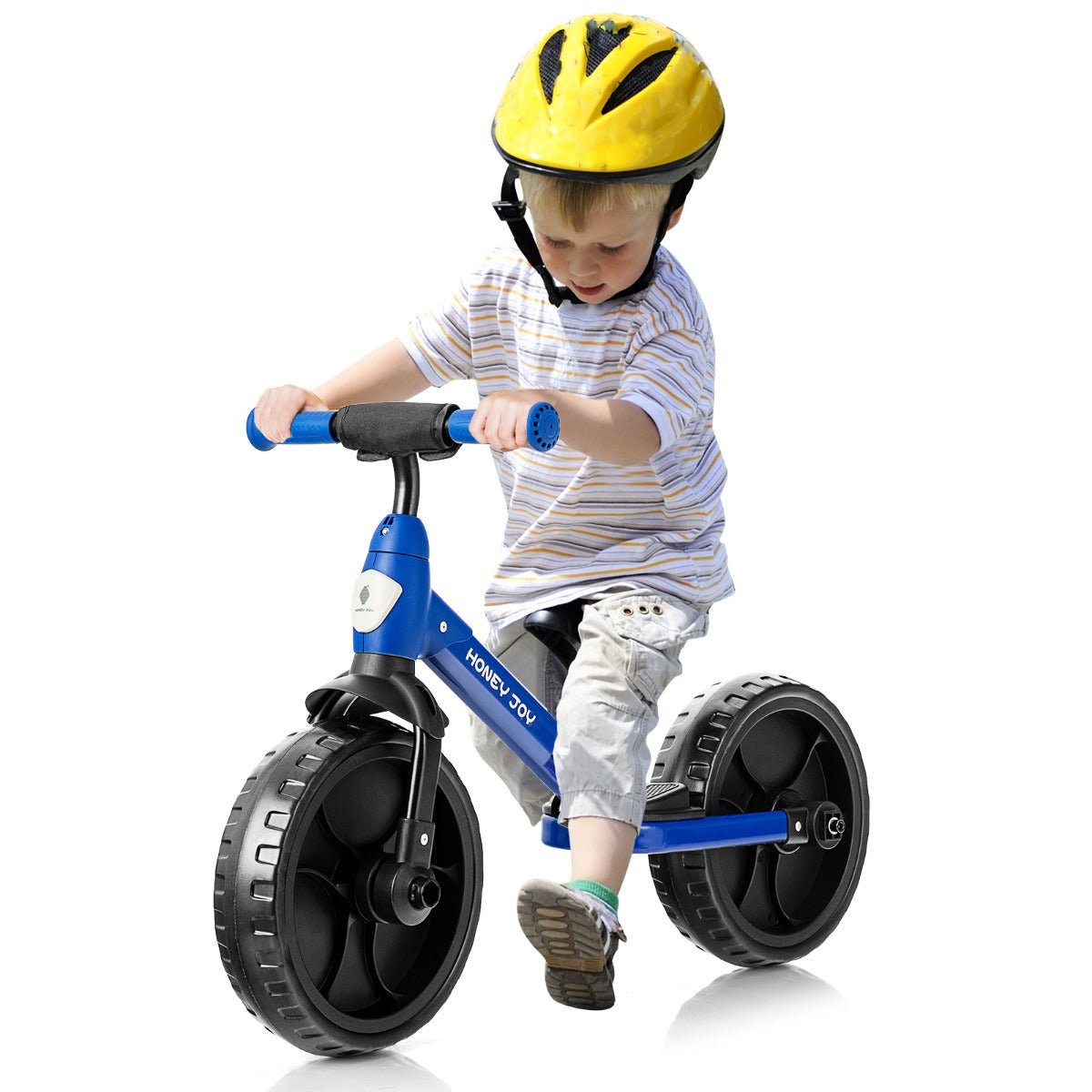Pedal Play: 4-in-1 Kids Training Bike with Training Wheels Blue