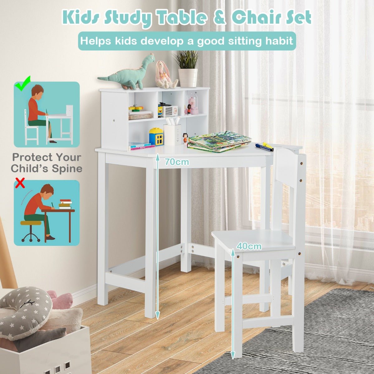 Kids Corner Study Set: Cultivate Knowledge and Imagination (Ages 3+)