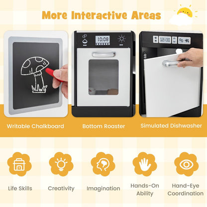 Interactive Coffee Kitchen Set for Kids