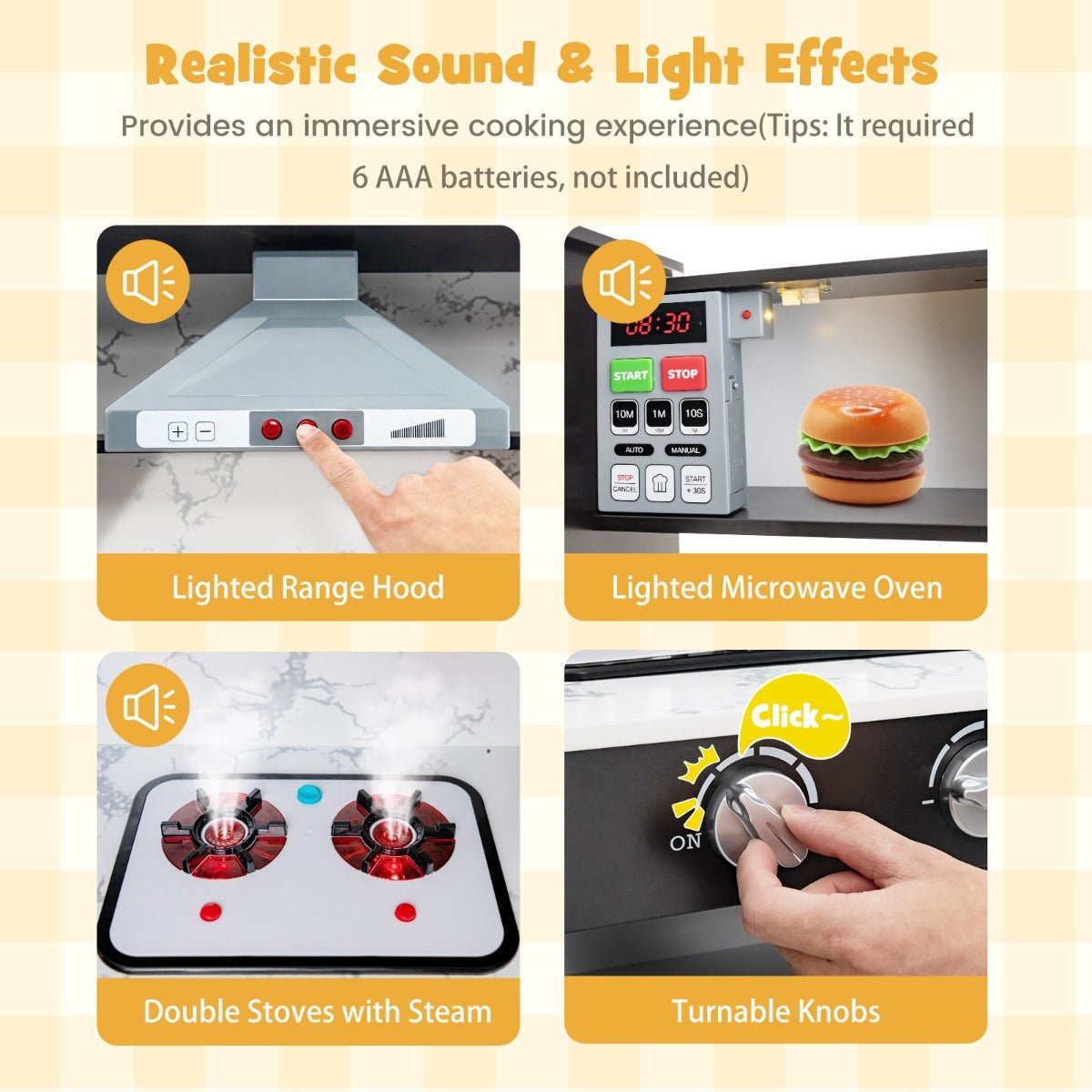 Little Chef's Corner Kitchen in Coffee Hue