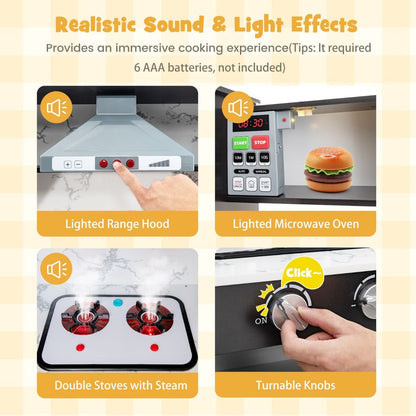 Little Chef's Corner Kitchen in Coffee Hue