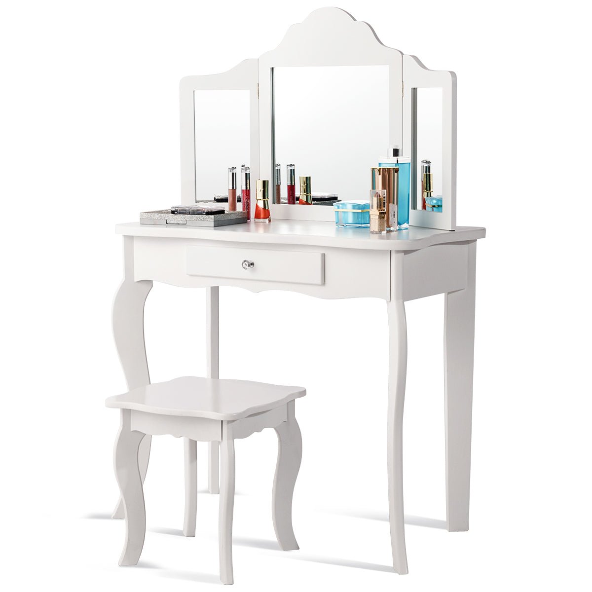 Rediscover Fun with the White Dressing Table Set - Shop Today!