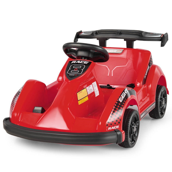 Red Kids Electric Go Kart: Remote-Controlled Adventure for Young Drivers