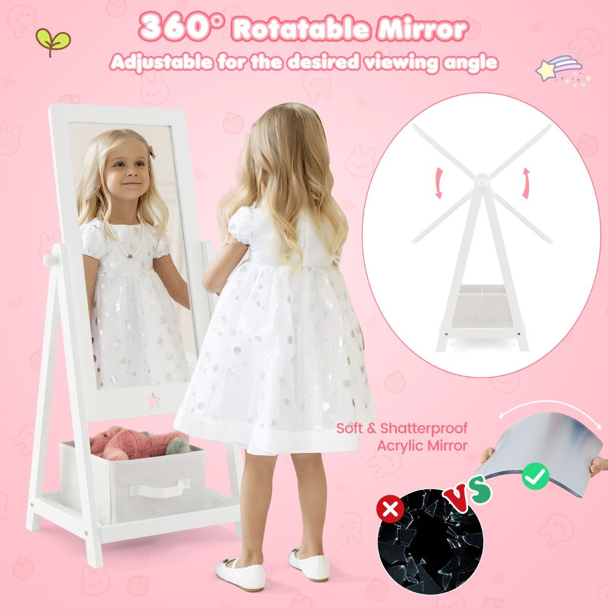 Dress Up Fun Begins with Our Kids Mirror - Buy Today!