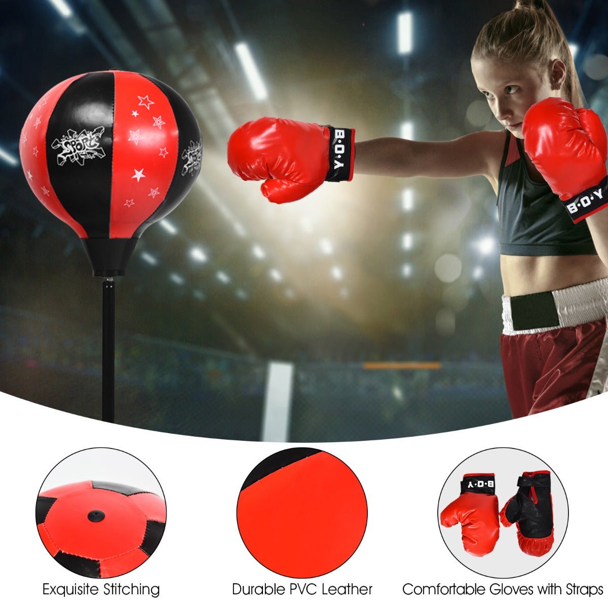 Defend Your Fun with Kids Inflatable Boxing Set