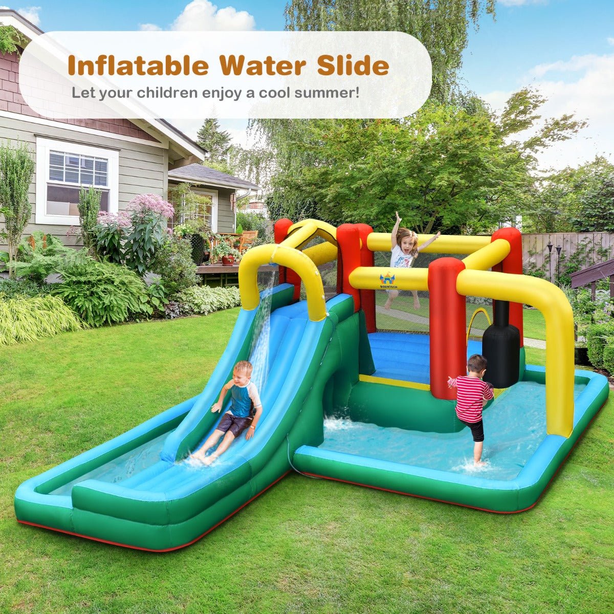 Water Slide Bounce Adventure