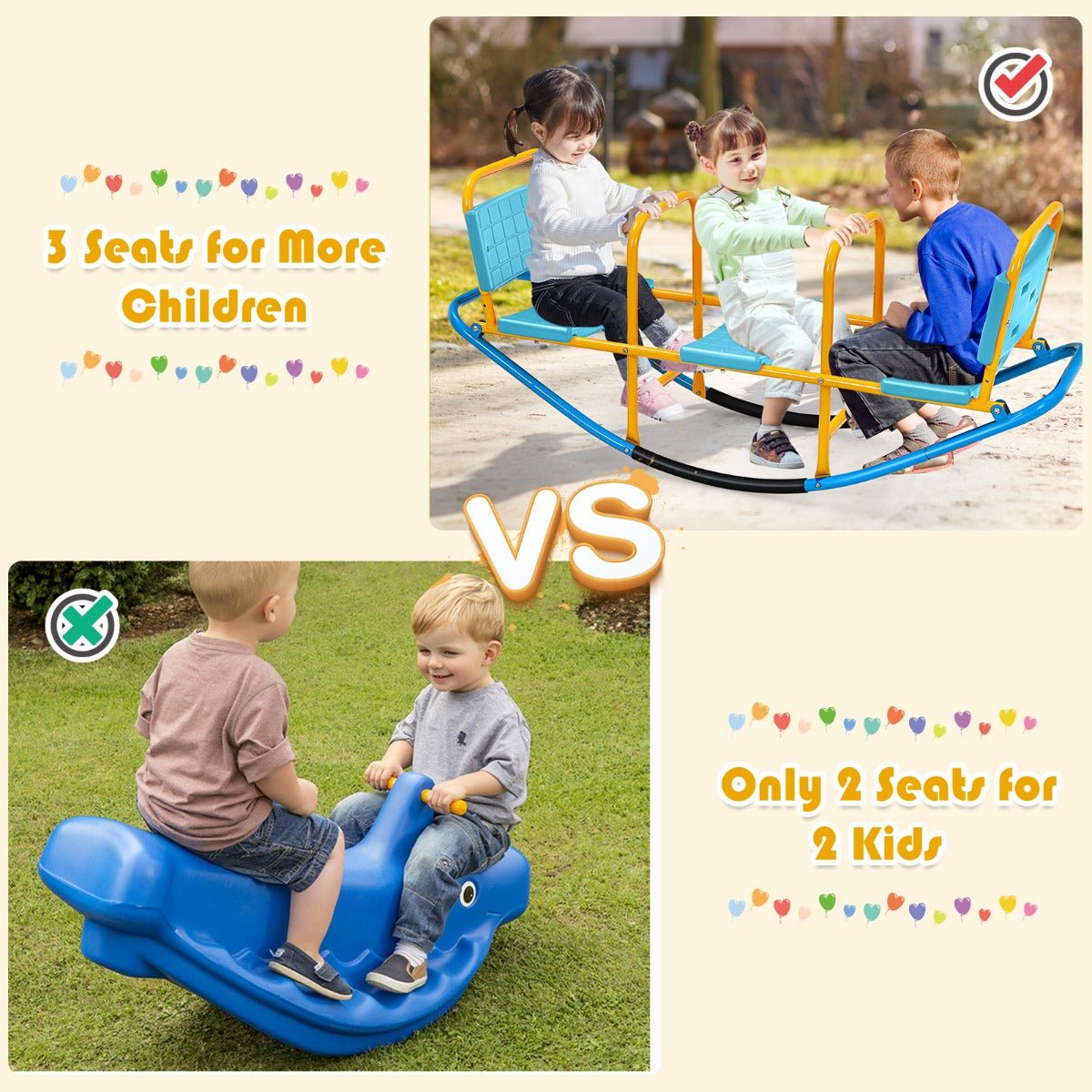 Playful Rocking Seesaw for Kids