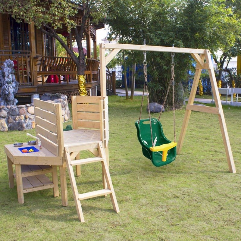 Kids Poppy Junior Backyard Play Centre Swing Set