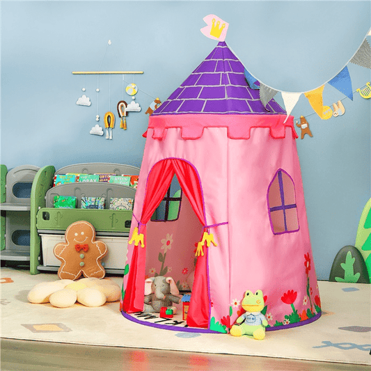 Kids Castle Playhouse: Portable Fun with Carry Bag