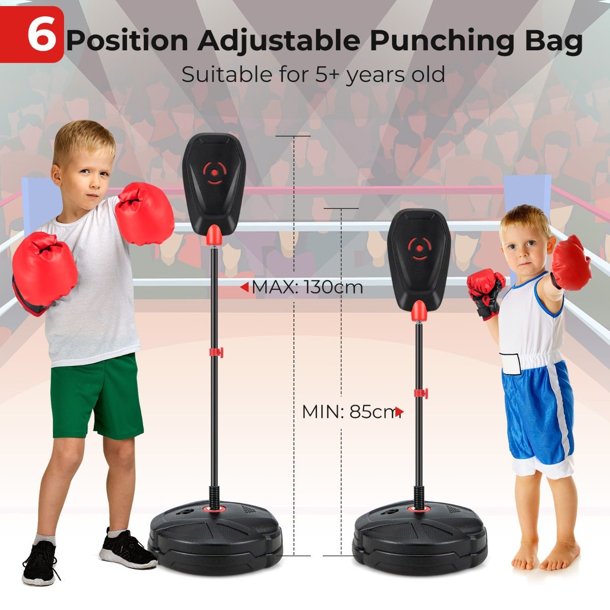 Christmas For 10 Year Old Boy GOG Adjustable Kids Punching Bag