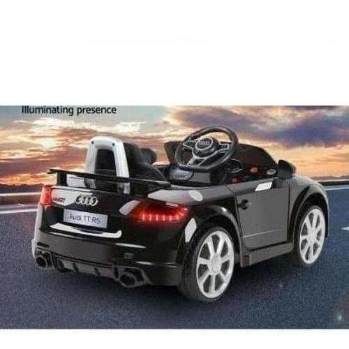 Outdoor Toys Kids Ride On Car Audi Licensed TT RS Black 12V