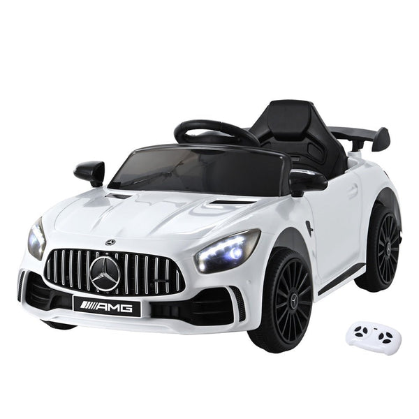 Ride On Car Mercedes-Benz AMG GTR Electric 12V White | Kids Mega Mart | Shop Toys Now!