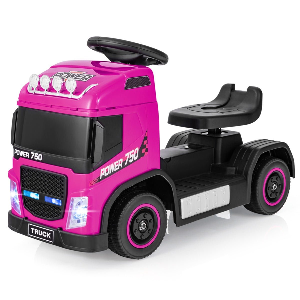Playful Pink Ride-On with Tunes for Kids