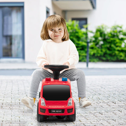 Bubble Maker and Headlights on Red Ride-On Truck - Thrilling Playtime