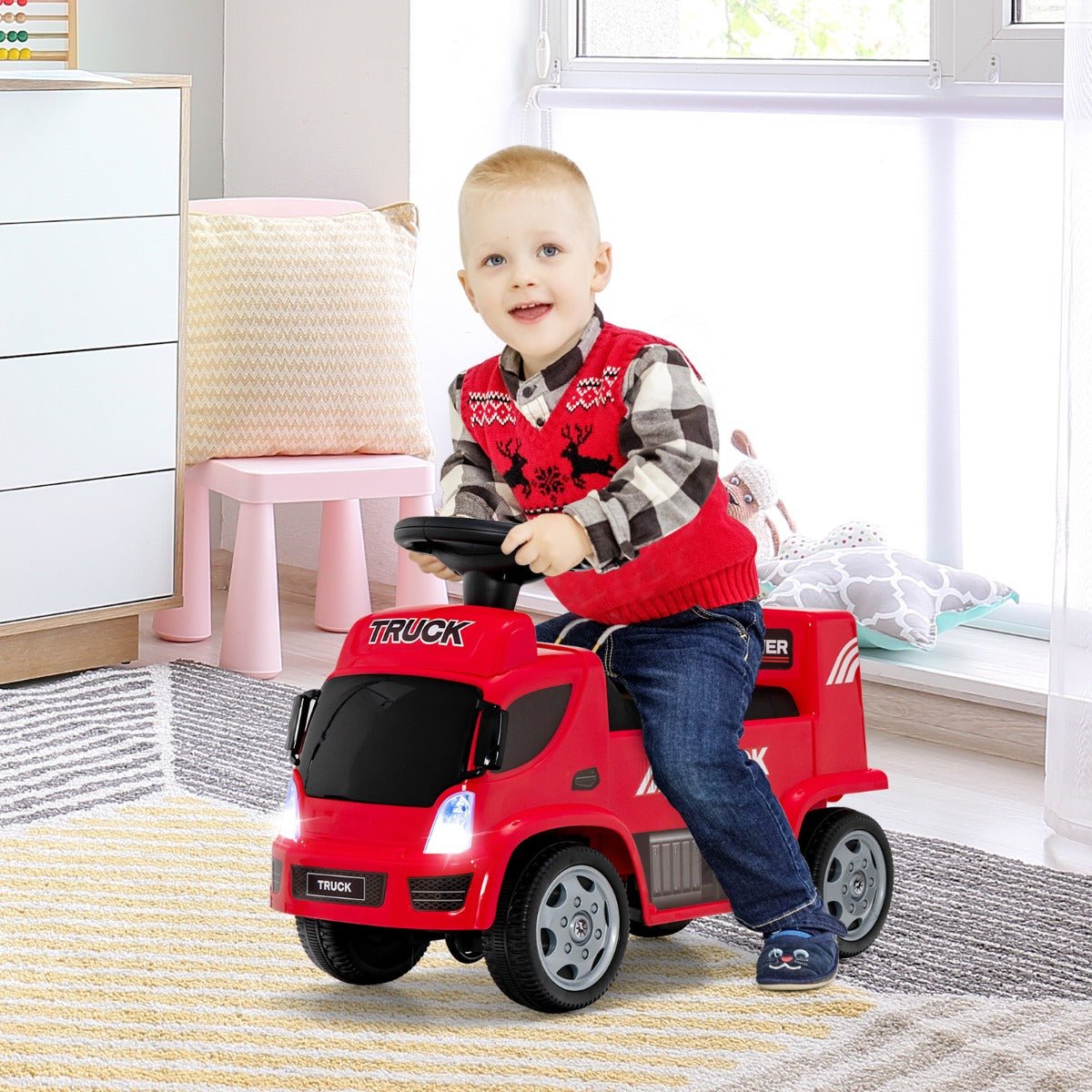 Discover Adventure with a Red Kids Ride On Truck