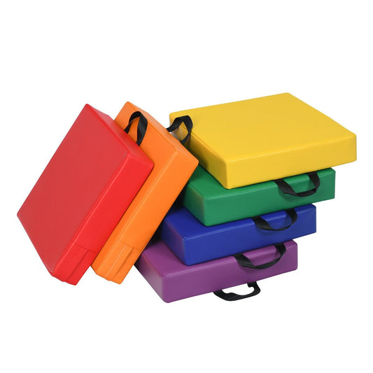 Ergonomic Handle Kids Soft Floor Cushion: Comfort and Portability in One