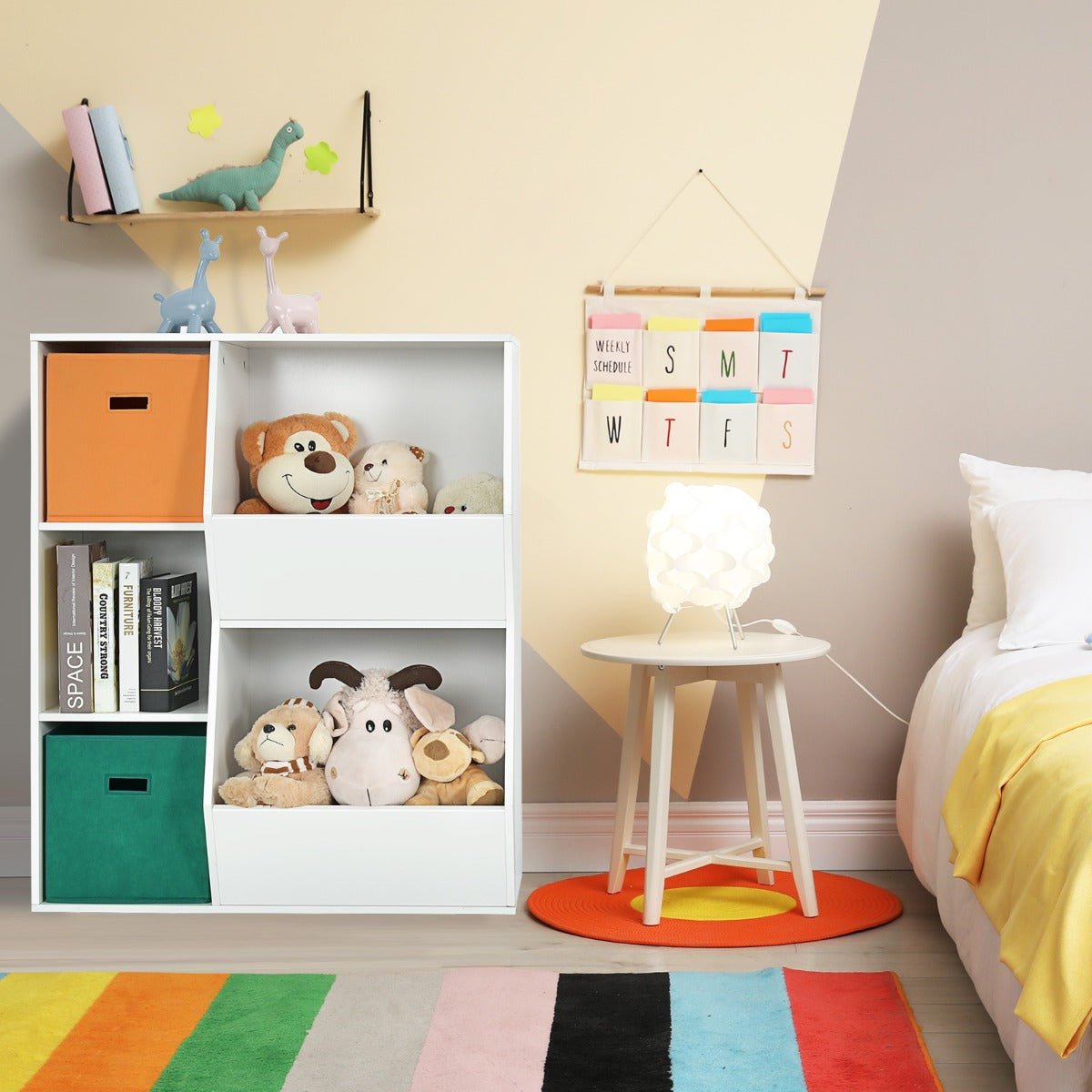Neat Toy Organization - Kid’s Room Storage with 2 Baskets