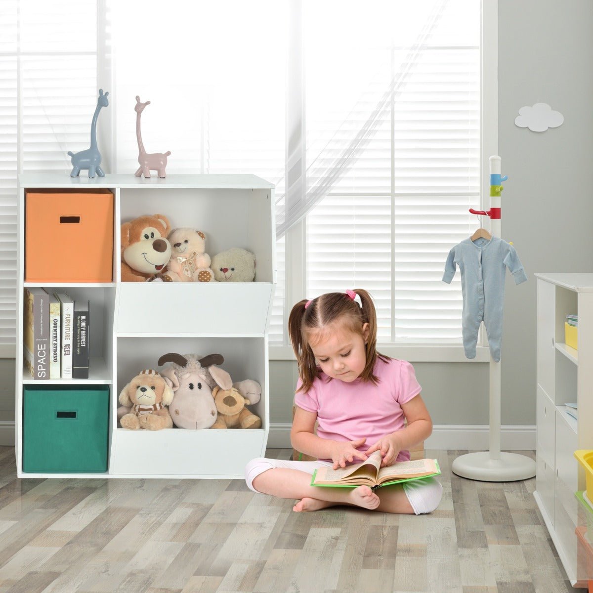 Child-Safe Toy Storage - 2 Baskets for Organizing Kid’s Room