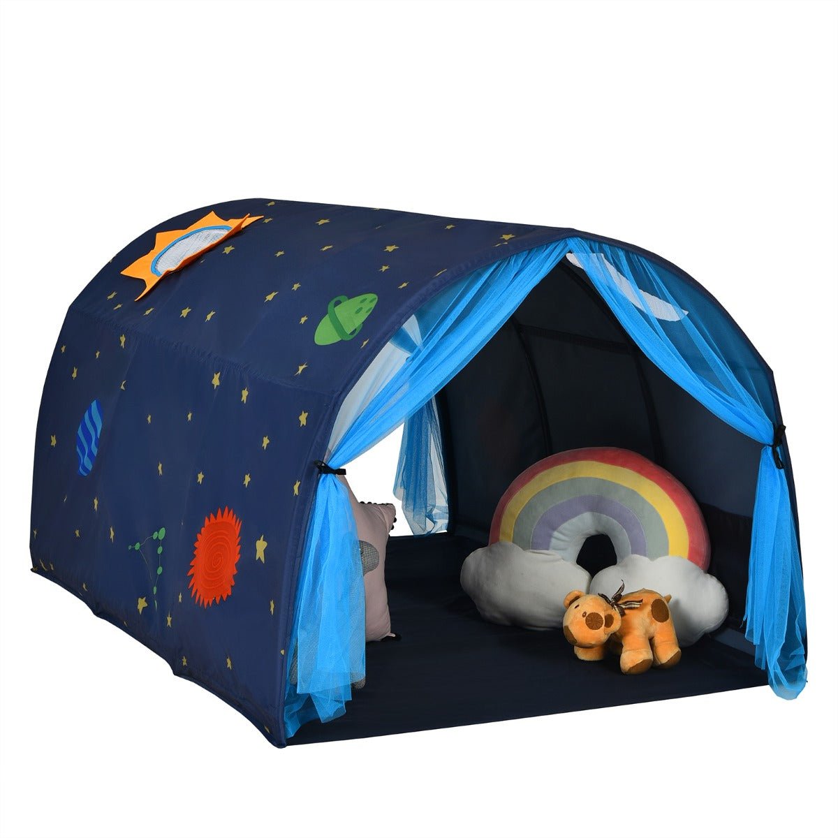 Twin Dream Adventure: Sleeping Tent Playhouse with Carry Bag