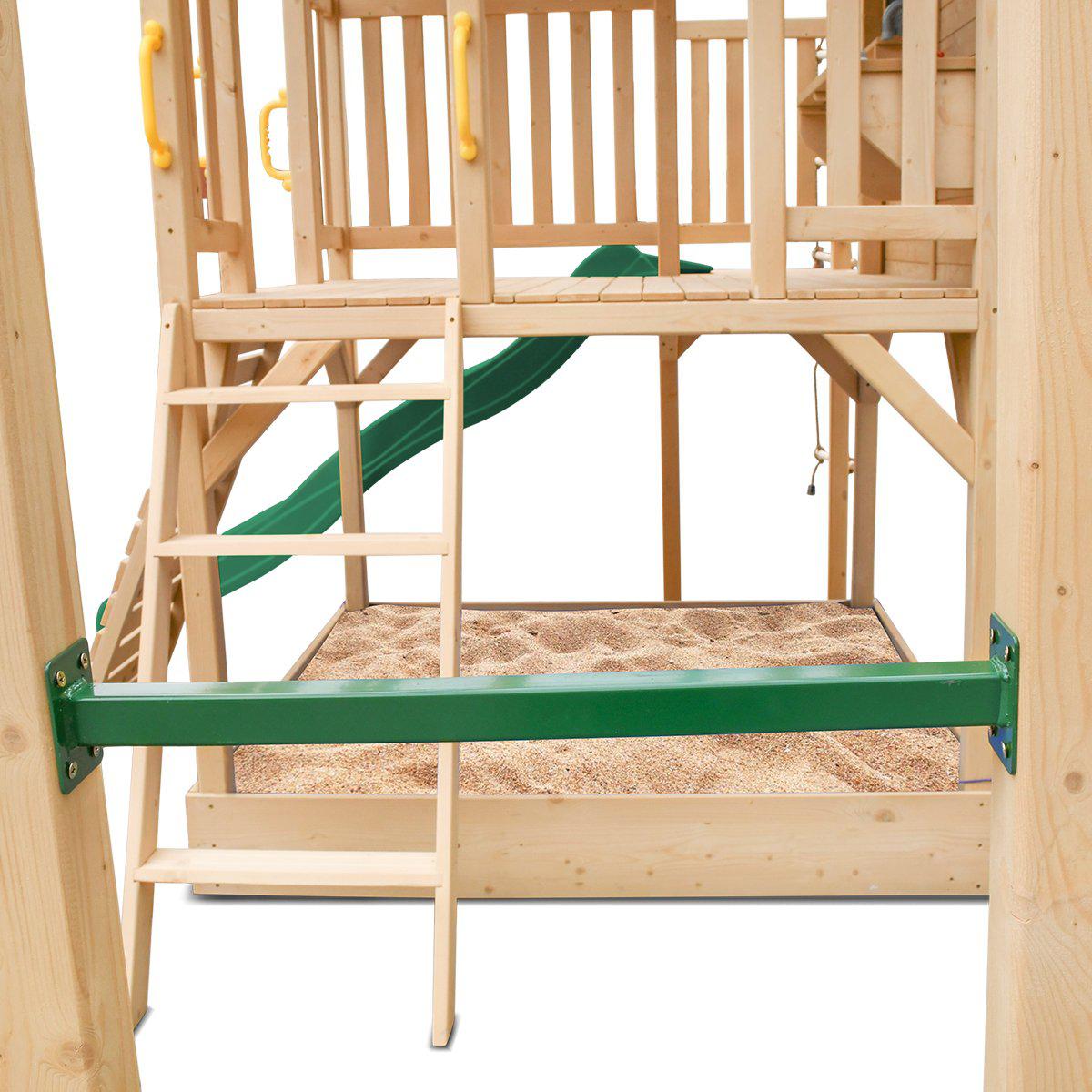 Kingston Cubby House: Outdoor Adventure with Green Slide - Buy