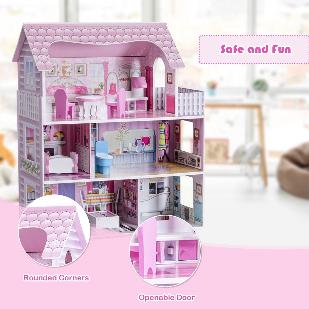 Create Magical Memories with a Large Dollhouse