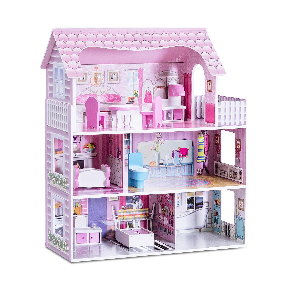 Enhance Playtime with a Complete Dollhouse Set