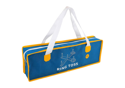 Colorful kids ring toss game set for fun outdoor play in the backyard.