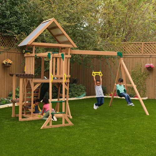 Bring the Playground Home with Lawn Meadow Swing Set