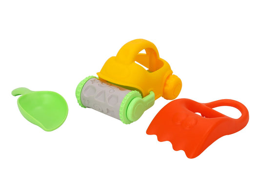 Colorful beach toy set for kids imaginative play and outdoor adventures at home.