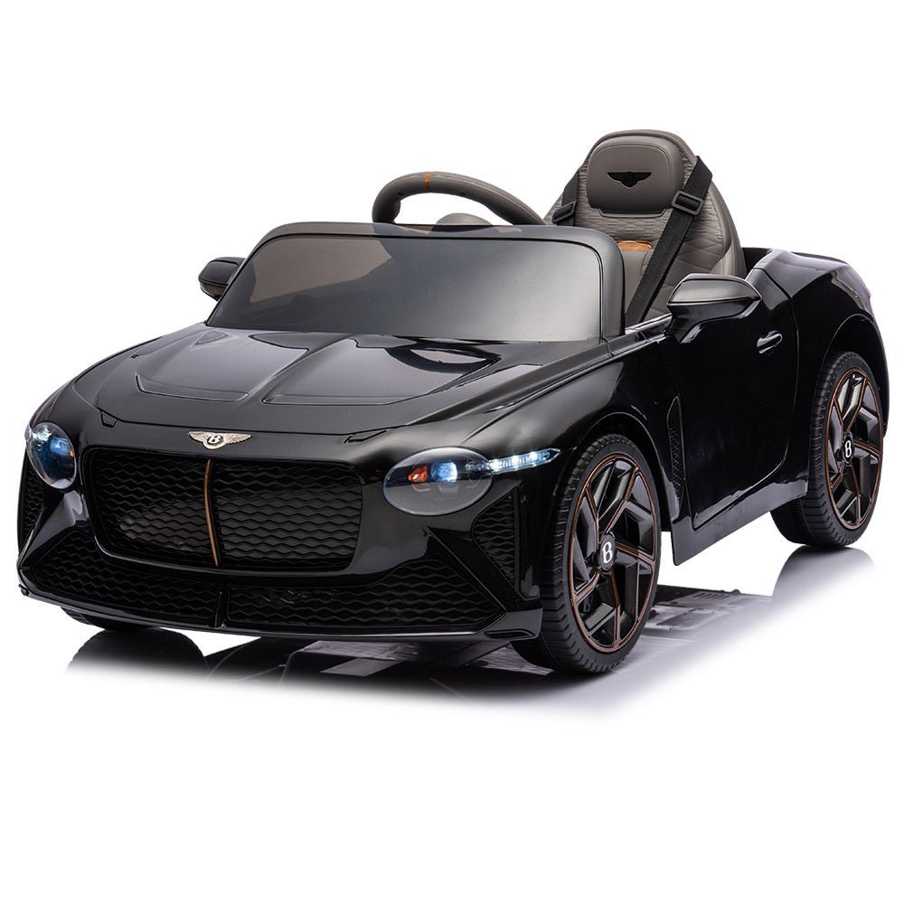 Licensed Bentley Bacalar Electric Ride On Toy Car with Remote Black