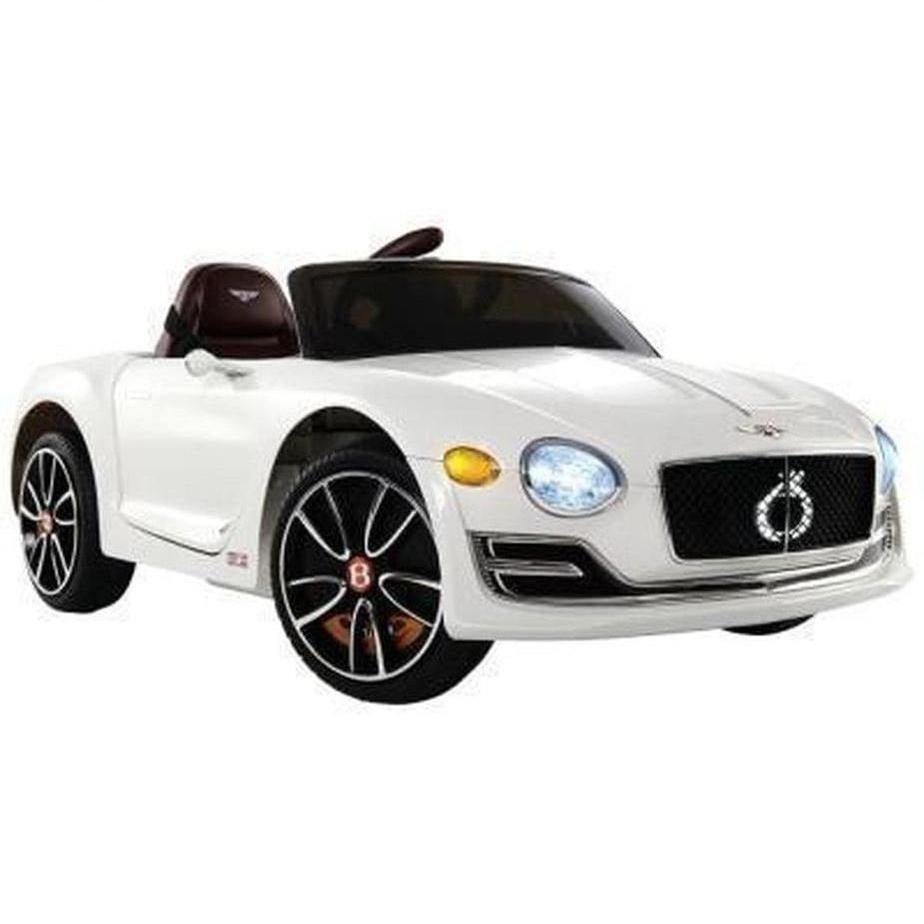 Rigo Kids Ride On Car Bentley 12V White | Kids Mega Mart | Shop Now!