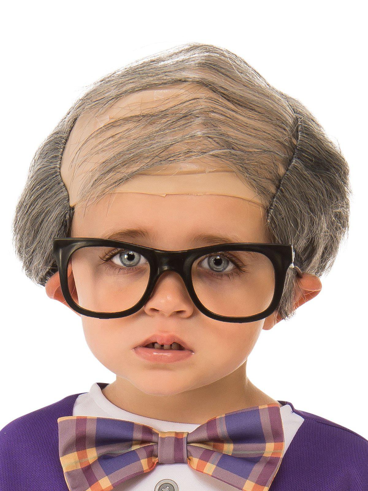 Kids little old man dress up costume for hilarious home playtime adventures.