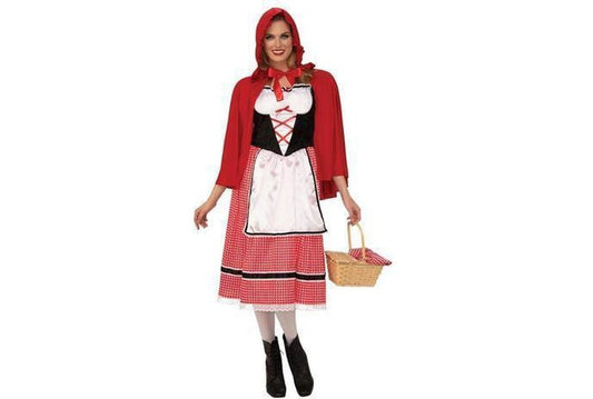 Womens Little Red Riding Hood costume for adults, size small, perfect for Halloween parties.