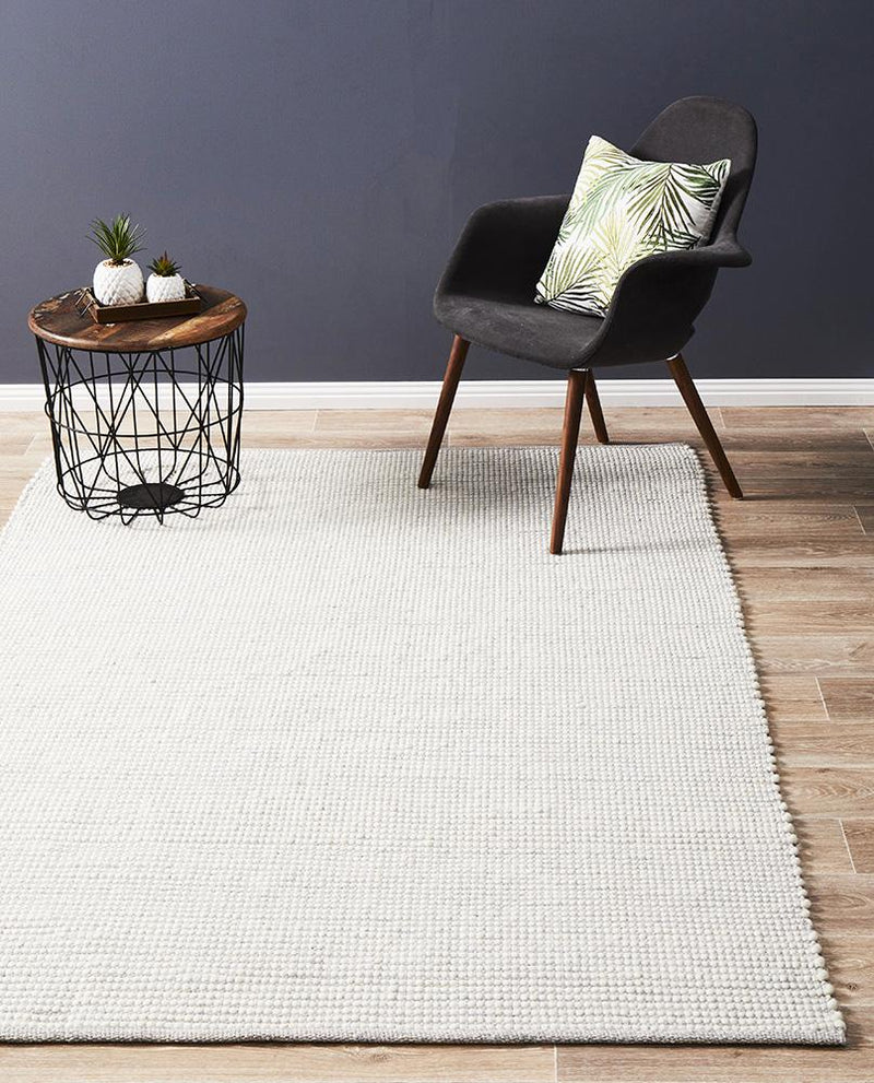 Shop online Loft Stunning Wool Grey Floor Rug