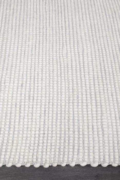 MODERN Loft Stunning Wool Grey Floor Rug