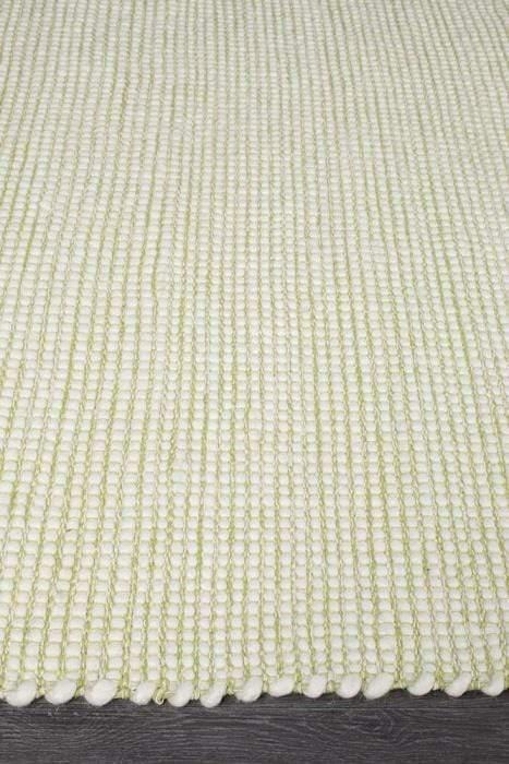 MODERN Loft Stunning Wool Pistachio Floor Rug