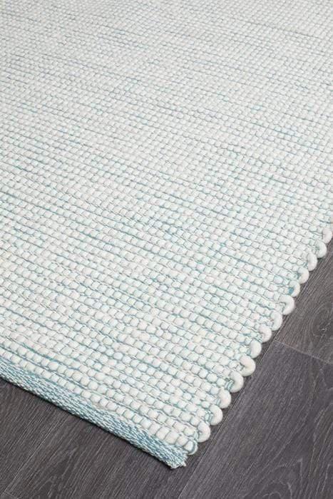 MODERN Loft Stunning Wool Turquoise Floor Rug
