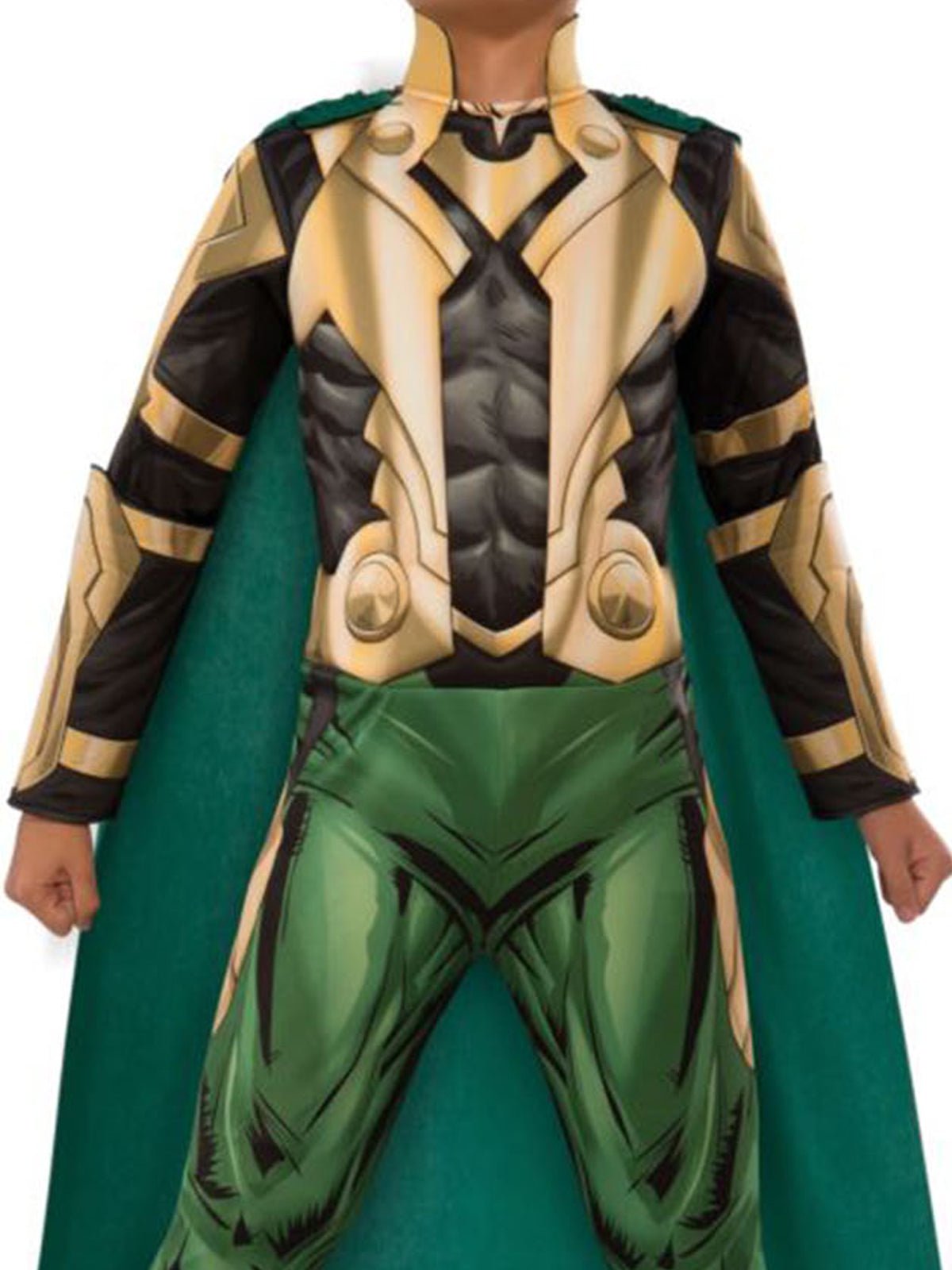 Transform into Loki with kids Marvel Costume
